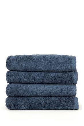 Linum Home Textiles Midnight Blue Soft Twist Hand Towels - Set of 4 at Nordstrom Rack