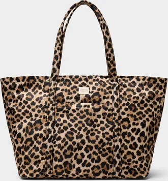 Loeffler Randall Womens Dina patterned XL tote bag With suitcase loop