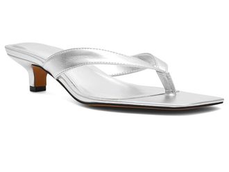 Steve Madden Tracie Womens Sandals Silver : 9.5 M, Suede