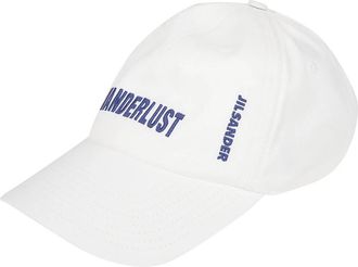 Jil Sander Cotton Baseball Cap - Heren - Petten - Wit - M - Katoen - Accessoires