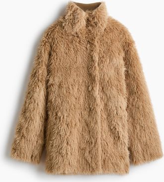 H&M Mantel mit Stehkragen - Beige