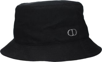 Dior Herrens Baumwollhut Schwarz