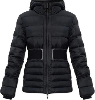 Moncler Magnolia Donzen Jas - Dames - Gewatteerde jassen - Zwart - L - Nylon - Jassen