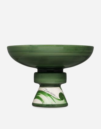 Dolce & Gabbana Raised Ceramic Platter - Centerpieces And Serving Bowls Multicolor Onesize