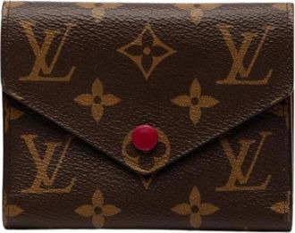 Louis Vuitton Pre-owned Wallets, female, Brown, Size: ONE SIZE Pre-owned Vintage Wallet