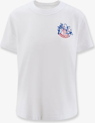Moncler T-shirt in cotone organico - MONCLER - gender_Woman