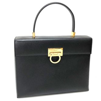 Ferragamo Leather Handbag (Pre-Owned)