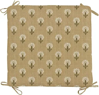 Ballard Designs Replacement Ottoman Cushion with Zipper - 24x23 - Box Edge, Montrose Taupe - Ballard Designs