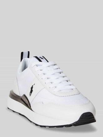 Polo Ralph Lauren Low Top Sneaker aus echtem Leder in Weiss, Gr&ouml;&szlig;e 47