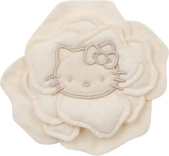 GCDS Hello Kitty Flower - Dames - Broches - Wit - ONE Size - Polyester - Accessoires