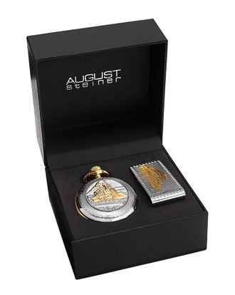 August Steiner Mens Brass Watch