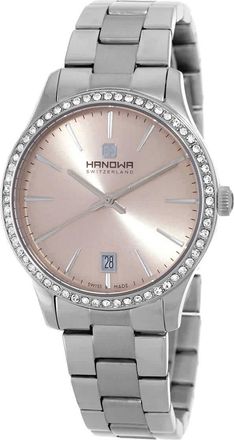 Hanowa Tresa Quartz Rose Dial Ladies Watch HAWLH0001604