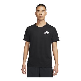 Nike Dri-FIT Trail Solar Chase Short-Sleeve Trail Running Top Black DV9306-010