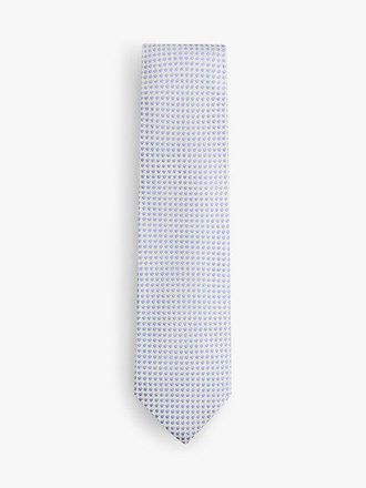 Tommy Hilfiger Pure Silk Jacquard Micro Geometric Tie