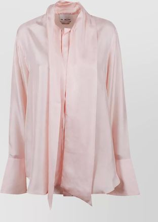 SA SU PHI blouse with scarf