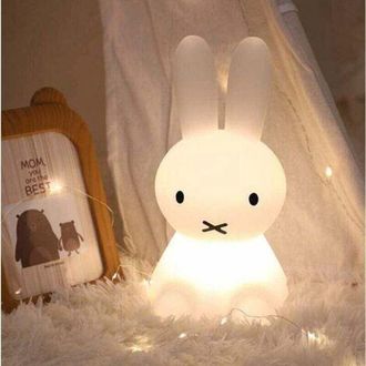 OEM Luz Nocturna Led, Juguete Luminoso Para Ni&ntilde;os, Decoraci&oacute;n De Habitaci&oacute;n Con Forma De Conejo De Silicona, Luz Nocturna Colorida, Ideal Como Regalo Para
