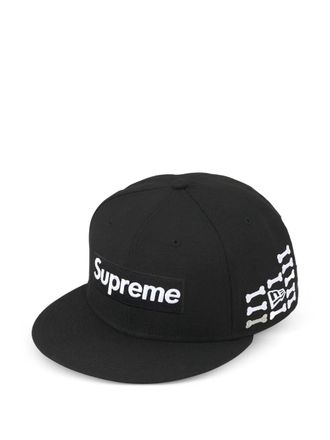 SUPREME Cappello da baseball 59Fifty con applicazione - Nero