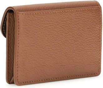 Ferragamo Womens Brown Calf Leather Bos Taurus Wallet