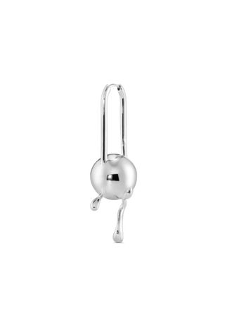 Maria Black Grosse Goerli single earring - Silver