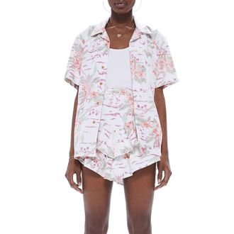 Mother S/s Islander Top In Aloha