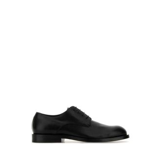 Jil Sander Business Shoes, male, Black, Size: 7 US Lace-Up Shoe