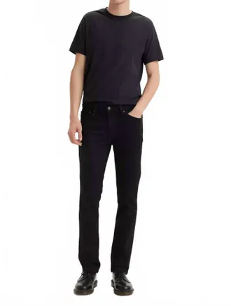 Levi's Premium 511 Slim Fit Jeans In Black Knight