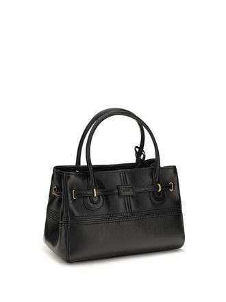 Chlo&eacute; Womens Handbag Paddington Black Buffalo Leather Shoulder Bags