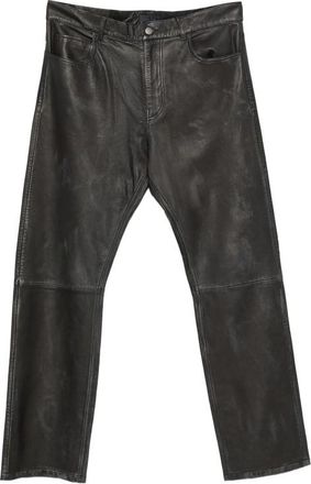 Haikure Blake Panelled Leather Trousers