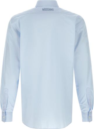 Moschino Mens Blue Cotton Blouse