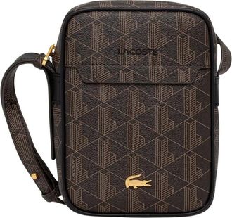 Lacoste Bolso de c&aacute;mara vertical Blend - Bags - Mujer - Marr&oacute;n - ONE SIZE