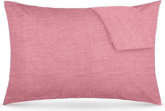 KASANOVA Coppia federe cotone corallo