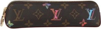 Louis Vuitton Pre-owned Accessories, female, Brown, Size: ONE SIZE Pre-owned Canvas Home-Office
