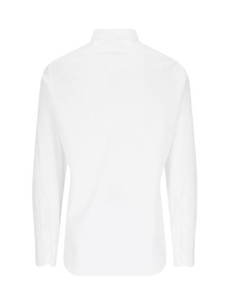 Finamore Mens Shirts White Cotton