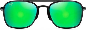 Maui Jim Sunglasses Keokea Gm447 11 Black/Green Unisex Polarized