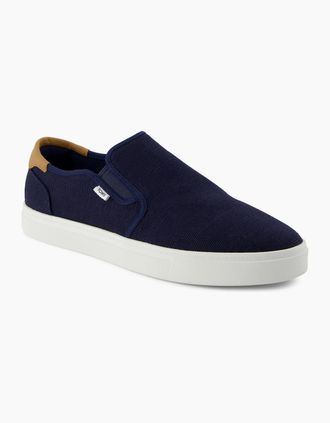 Toms Mens TOMS Baja 2.0 Cotton Mens Navy Trainers - Size: 10