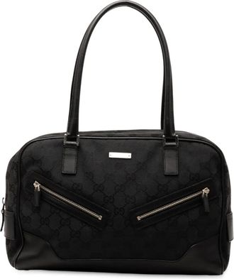 Gucci Borsa a spalla in tela GG 2000-2015 - Nero
