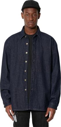 424 Camicia Longsleeve Denim Shirt - Heren - Spijkeroverhemden - Blauw - M - Denim - Overhemden