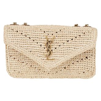 Saint Laurent Mujer, Bolsos, Beige, Talla: ONE Size