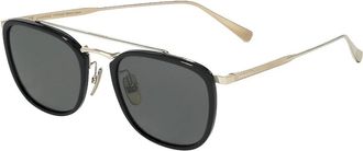 Chopard Polarized Smoke Gradient Square Mens Sunglasses SCHD60M 700P 53