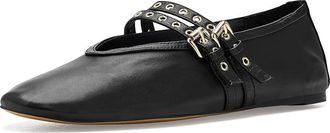 Steve Madden Lydia Womens Shoes Black Leather : 8.5 M, Suede