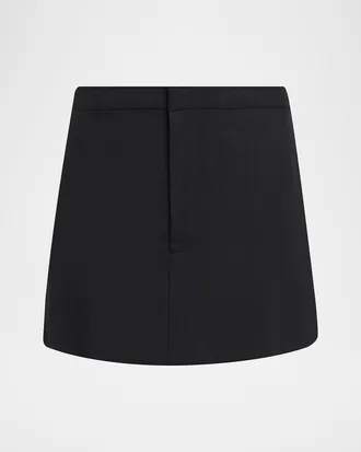 Still Here Kelly Nylon Mini Skirt