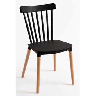 Regalos Miguel Regalos Miguel - Sillas Comedor - Silla Leka - Negro