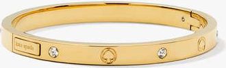 Kate Spade New York Infinite Spade Engraved Spade Bangle