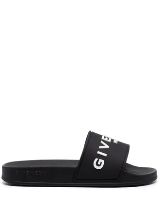 Givenchy Logo Pool Slides
