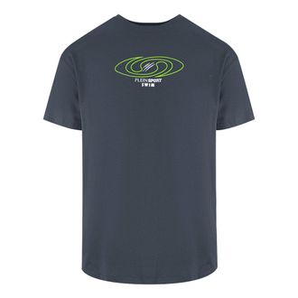 Plein Sport Korte Mouwen T-shirt in Steenkool