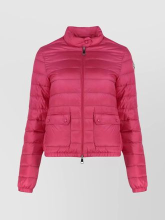 Moncler full zip down jacket with quilted design