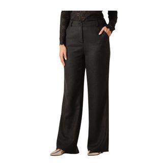 Ydence Ydence, Dames, Broeken, Grijs, Maat: XS Poliester