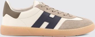 Hogan Sneakers Cool in pelle e suede con logo H e suola dentellata