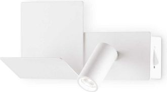 Ideal Lux Ideal Lux - Komodo-2 Luz De Lectura Led Blanca, Interruptor Incorporado, 3000 K, No Regulable