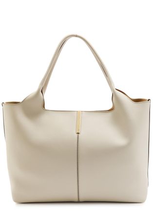 Tod's Leather Tote bag - Ivory - One Size